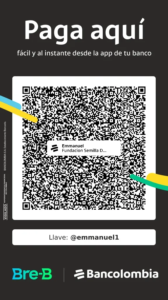 QR Bancolombia – Fundación Semilla de Amor